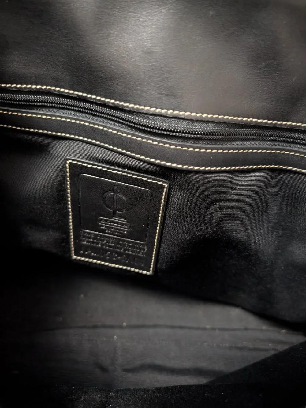 Vintage Coach leather portfolio/briefcase